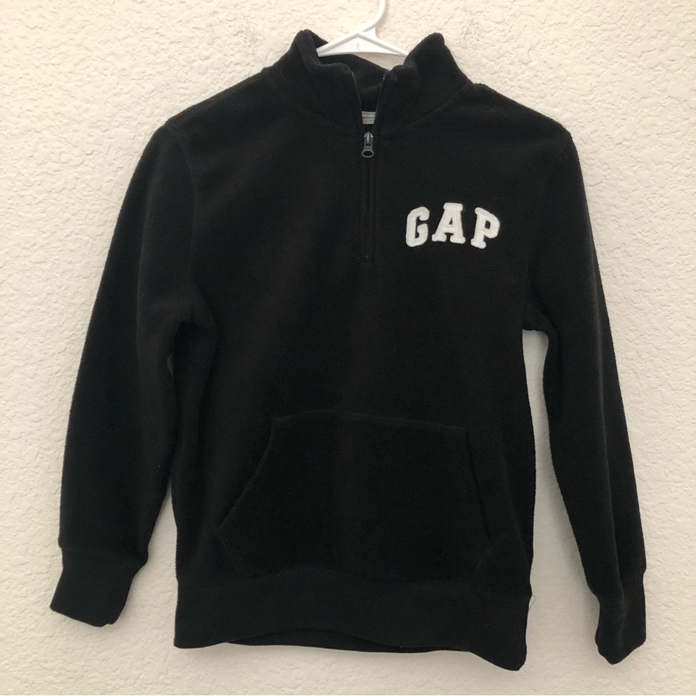 Gap Kids 1/4 Zip Mock Fleece Pullover